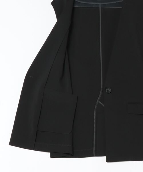 Honeys（ハニーズ）の「カラーレスジレ（ベスト・レディース・ネイビー/ベージュ/ライトベージュ/ブラック・S/M/L/LL）」の6枚目の写真