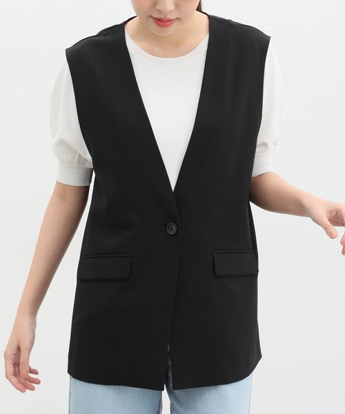 Honeys（ハニーズ）の「カラーレスジレ（ベスト）」 - WEAR