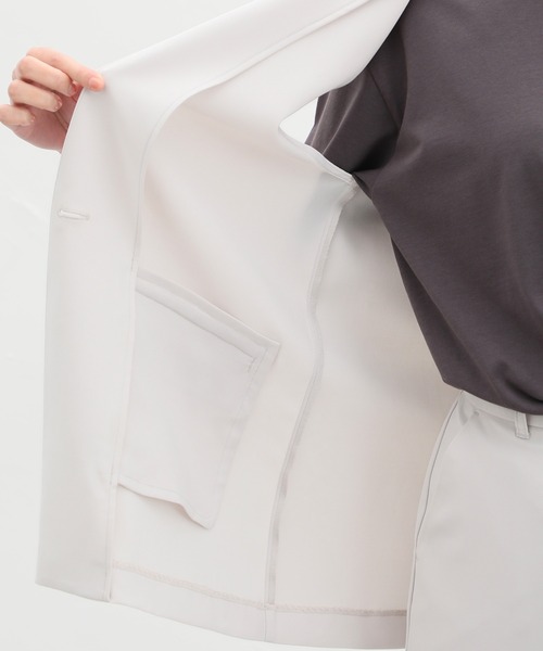 Honeys（ハニーズ）の「カラーレスジレ（ベスト・レディース・ネイビー/ベージュ/ライトベージュ/ブラック・S/M/L/LL）」の9枚目の写真