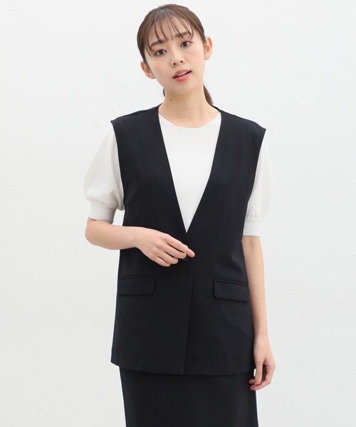 Honeys（ハニーズ）の「カラーレスジレ（ベスト）」 - WEAR