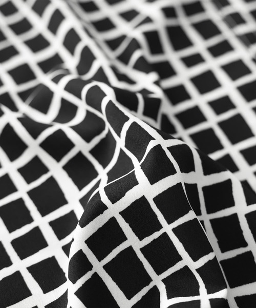 n'OrLABEL（ノアールレーベル）の「『格子柄シャツ』（シャツ/ブラウス・メンズ・オフホワイト/ブラック・M/L）」の9枚目の写真