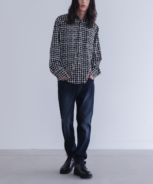 格子柄シャツ』（シャツ/ブラウス）｜n'OrLABEL（ノアール