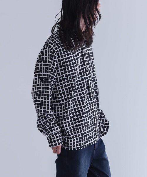 セール】『格子柄シャツ』（シャツ/ブラウス）｜n'OrLABEL
