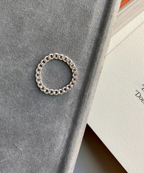 CIAOPANIC(チャオパニック)の「シンプルリング/LYRリング(MCU)(リング・レディース・シルバー・FREE)」の1枚目の写真