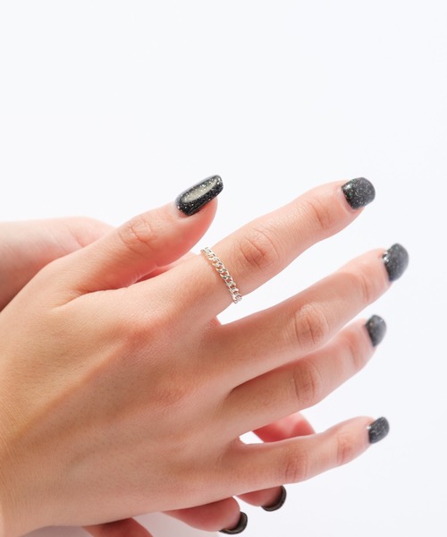 CIAOPANIC(チャオパニック)の「シンプルリング/LYRリング(MCU)(リング・レディース・シルバー・FREE)」の4枚目の写真