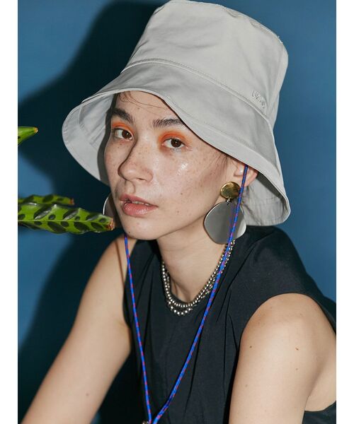 新品タグ付きun3d レイヤードバケットハット UN3D.（アンスリード）の「LAYERED BUCKET HAT / レイヤード