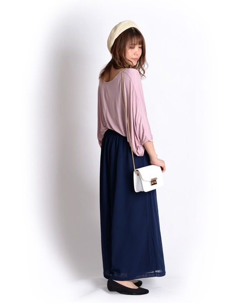 MARAI(マーライ)の「【MARAI】ドルマンカットソー(その他トップス・レディース・グレー/ブルー/ブラック/ホワイト/グリーン/レッド/イエロー/ベージュ/パープル・FREE)」の17枚目の写真