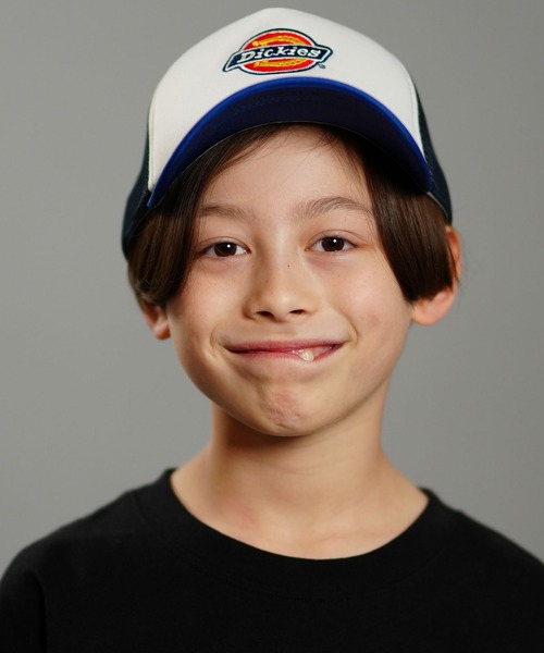 Dickies（ディッキーズ）の「Dickies/ディッキーズ キッズ キャップ EMBメッシュCAP 80566300（キャップ・キッズ・ブラック/レッド/グリーン/ブルー・FREE）」の8枚目の写真