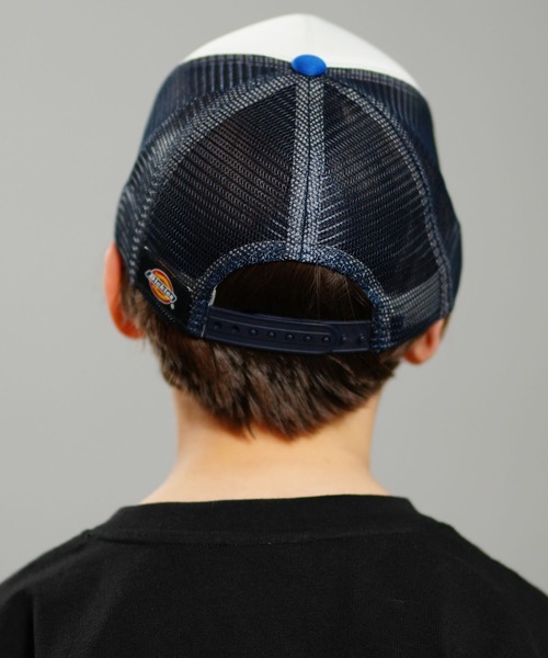 Dickies（ディッキーズ）の「Dickies/ディッキーズ キッズ キャップ EMBメッシュCAP 80566300（キャップ・キッズ・ブラック/レッド/グリーン/ブルー・FREE）」の9枚目の写真