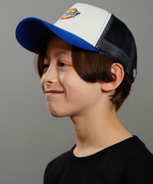 Dickies（ディッキーズ）の「Dickies/ディッキーズ キッズ キャップ EMBメッシュCAP 80566300（キャップ・キッズ・ブラック/レッド/グリーン/ブルー・FREE）」の10枚目の写真