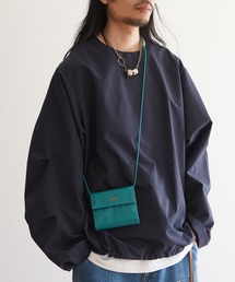 1/2HALF エンボスレザーキャッチャー　ニブンノイチハーフ 1/2 HALF（ニブンノイチハーフ）の「1/2HALF エンボスレザー