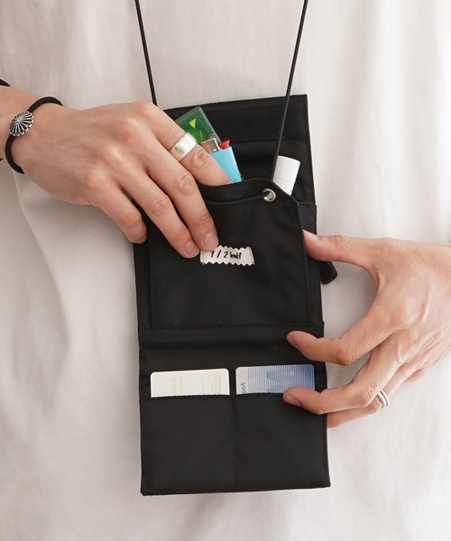 1/2HALF ターポリンマルチウォレット（財布）｜1/2 HALF（ニブンノイチハーフ）