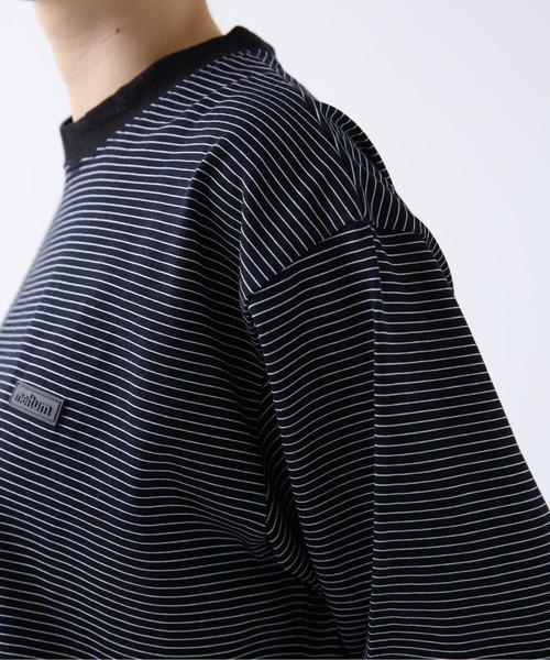 meltum（メルタム）の「BORDER L/S T-SHIRT / ボーダーロングスリーブT