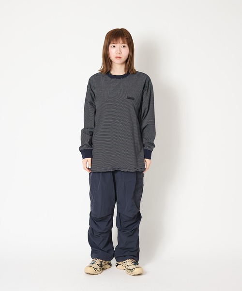 meltum(メルタム)の「BORDER L/S T-SHIRT(Tシャツ/カットソー・メンズ・ネイビー/グレー/ブラック・LARGE/X-LARGE/MEDIUM)」の4枚目の写真