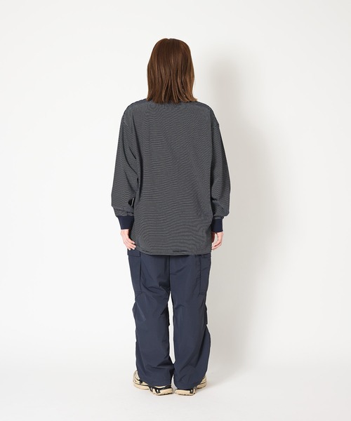 meltum(メルタム)の「BORDER L/S T-SHIRT(Tシャツ/カットソー・メンズ・ネイビー/グレー/ブラック・LARGE/X-LARGE/MEDIUM)」の6枚目の写真