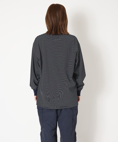 meltum(メルタム)の「BORDER L/S T-SHIRT(Tシャツ/カットソー・メンズ・ネイビー/グレー/ブラック・LARGE/X-LARGE/MEDIUM)」の8枚目の写真