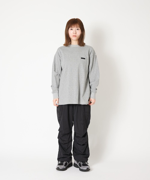 meltum(メルタム)の「BORDER L/S T-SHIRT(Tシャツ/カットソー・メンズ・ネイビー/グレー/ブラック・LARGE/X-LARGE/MEDIUM)」の9枚目の写真
