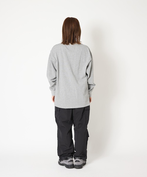 meltum(メルタム)の「BORDER L/S T-SHIRT(Tシャツ/カットソー・メンズ・ネイビー/グレー/ブラック・LARGE/X-LARGE/MEDIUM)」の11枚目の写真