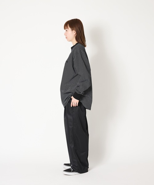 meltum(メルタム)の「BORDER L/S T-SHIRT(Tシャツ/カットソー・メンズ・ネイビー/グレー/ブラック・LARGE/X-LARGE/MEDIUM)」の16枚目の写真