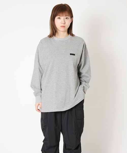 meltum(メルタム)の「BORDER L/S T-SHIRT(Tシャツ/カットソー・メンズ・ネイビー/グレー/ブラック・LARGE/X-LARGE/MEDIUM)」の12枚目の写真