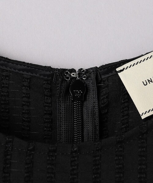 UNITED ARROWS シアージャカード　パフスリーブ ワンピース UNITED ARROWS（ユナイテッドアローズ）の「シアージャカード