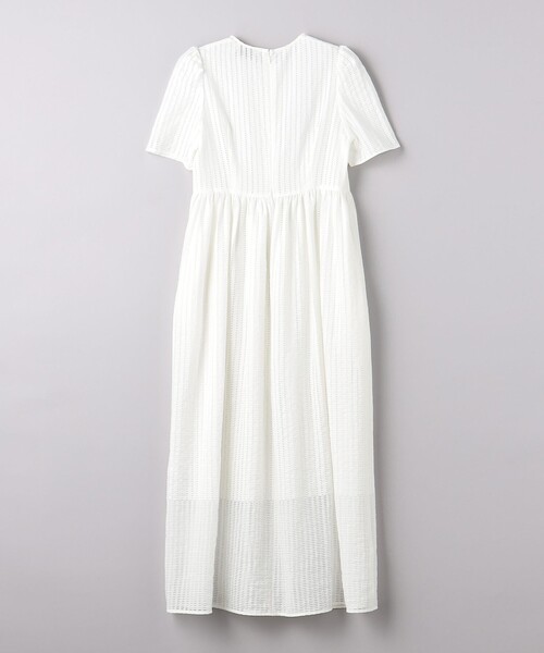 UNITED ARROWS シアージャカード　パフスリーブ ワンピース UNITED ARROWS（ユナイテッドアローズ）の「シアージャカード パフ