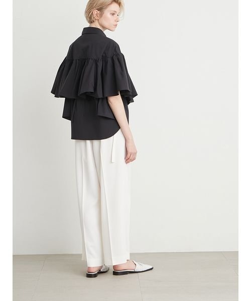 Styling/ 2WAYラッフルギャザーブラウス styling/（スタイリング）の「2WAYラッフルギャザーブラウス