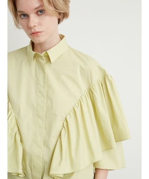 Styling/ 2WAYラッフルギャザーブラウス styling/（スタイリング）の「2WAYラッフルギャザーブラウス
