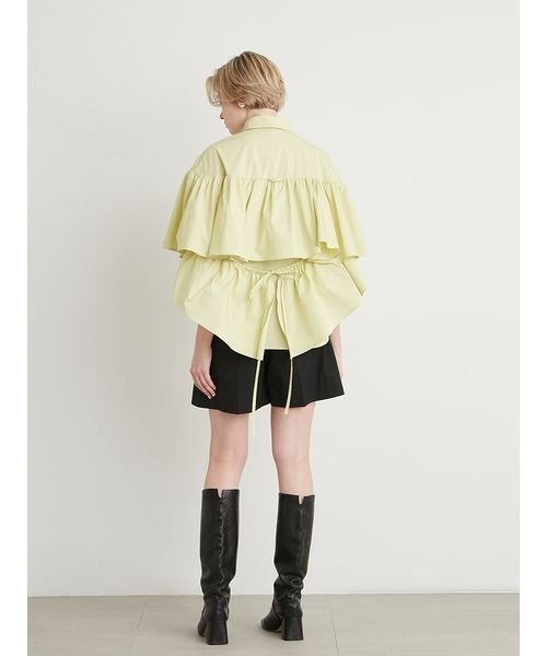 Styling/ 2WAYラッフルギャザーブラウス styling/（スタイリング）の「2WAYラッフルギャザーブラウス