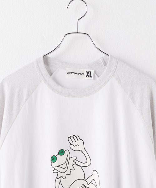 JOINT WORKS(ジョイントワークス)の「COTTON PAN トウ キョウ Laglan-T(Tシャツ/カットソー・メンズ・ホワイト・X-LARGE)」の11枚目の写真