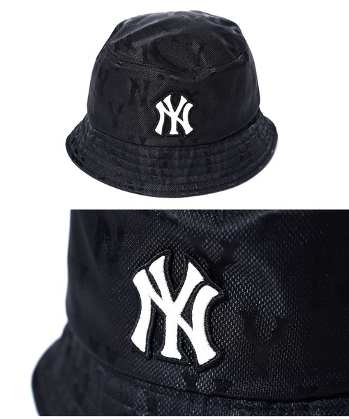 MLB(メジャーリーグベースボール)の「MLB(メジャーリーグベースボール) MLB HAT ニューヨーク ヤンキース バケットハット(ハット・メンズ・ブラック・FREE)」の2枚目の写真
