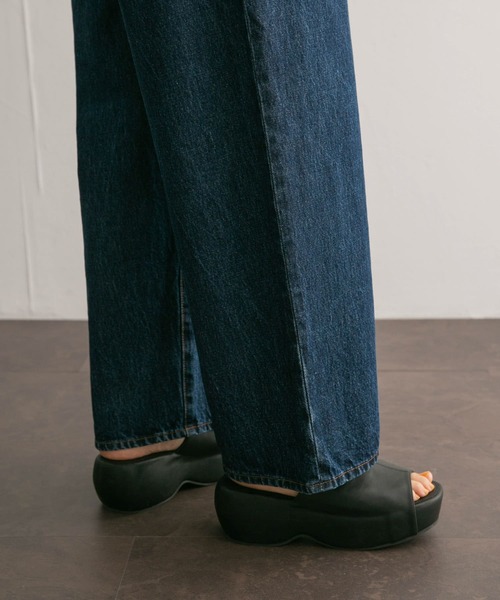 KBF(ケイビーエフ)の「サボサンダル(サンダル・レディース・ブラック/キャメル・37/38/36)」の4枚目の写真