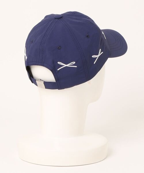 3.3 Field Trip （3.3フィールドトリップ）の「3.3 Field Trip／リボン　ＣＡＰ（キャップ・レディース・ネイビー/ベージュ・FREE）」の3枚目の写真