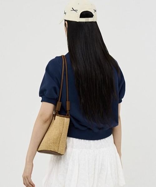 3.3 Field Trip （3.3フィールドトリップ）の「3.3 Field Trip／リボン　ＣＡＰ（キャップ・レディース・ネイビー/ベージュ・FREE）」の22枚目の写真