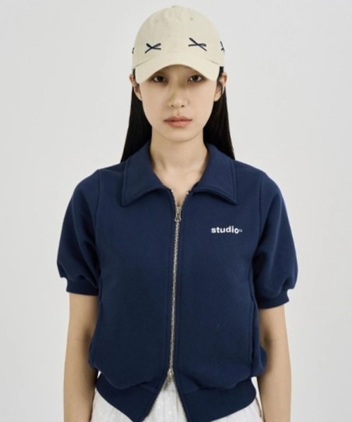 3.3 Field Trip （3.3フィールドトリップ）の「3.3 Field Trip／リボン　ＣＡＰ（キャップ・レディース・ネイビー/ベージュ・FREE）」の20枚目の写真