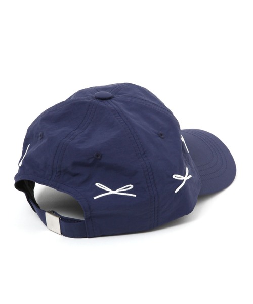 3.3 Field Trip （3.3フィールドトリップ）の「3.3 Field Trip／リボン　ＣＡＰ（キャップ・レディース・ネイビー/ベージュ・FREE）」の8枚目の写真