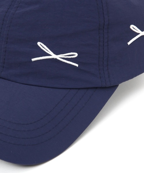 3.3 Field Trip （3.3フィールドトリップ）の「3.3 Field Trip／リボン　ＣＡＰ（キャップ・レディース・ネイビー/ベージュ・FREE）」の6枚目の写真