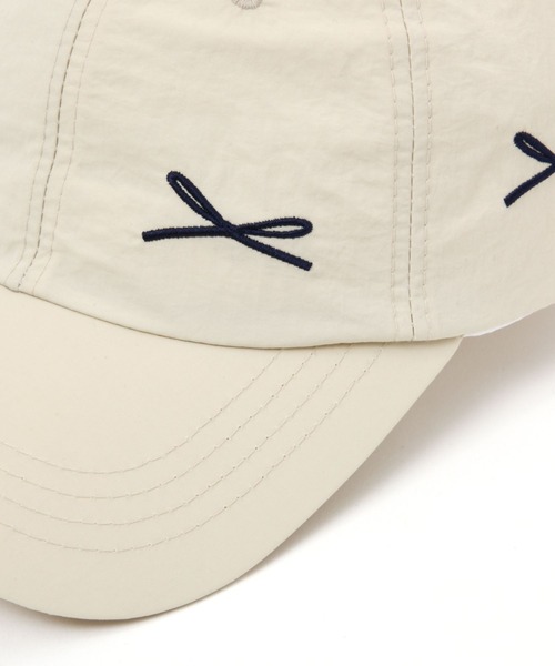 3.3 Field Trip （3.3フィールドトリップ）の「3.3 Field Trip／リボン　ＣＡＰ（キャップ・レディース・ネイビー/ベージュ・FREE）」の5枚目の写真
