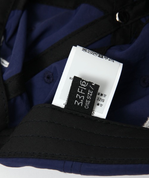 3.3 Field Trip （3.3フィールドトリップ）の「3.3 Field Trip／リボン　ＣＡＰ（キャップ・レディース・ネイビー/ベージュ・FREE）」の4枚目の写真