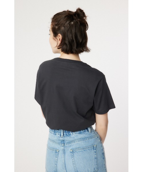 RODEO CROWNS WIDE BOWL(ロデオクラウンズワイドボウル)の「CAB CALL Tシャツ(Tシャツ/カットソー・レディース・杢グレー/チャコールグレー/オフホワイト・FREE)」の6枚目の写真