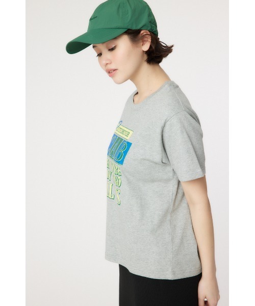 RODEO CROWNS WIDE BOWL(ロデオクラウンズワイドボウル)の「CAB CALL Tシャツ(Tシャツ/カットソー・レディース・杢グレー/チャコールグレー/オフホワイト・FREE)」の15枚目の写真