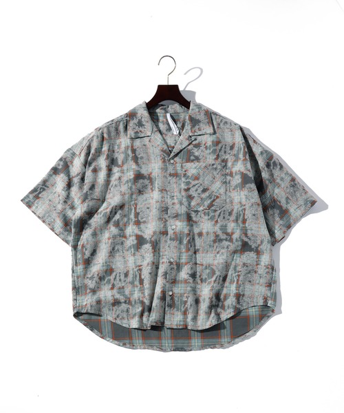 THISIS(ディスイズ)の「オープンカラーシャツ(シャツ/ブラウス・メンズ・チャコールグレー/ブルー/レッド・MEDIUM/LARGE/X-LARGE)」の2枚目の写真