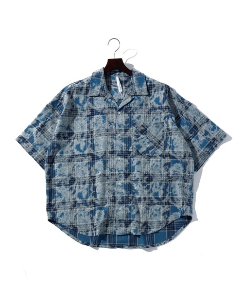 THISIS(ディスイズ)の「オープンカラーシャツ(シャツ/ブラウス・メンズ・チャコールグレー/ブルー/レッド・MEDIUM/LARGE/X-LARGE)」の3枚目の写真