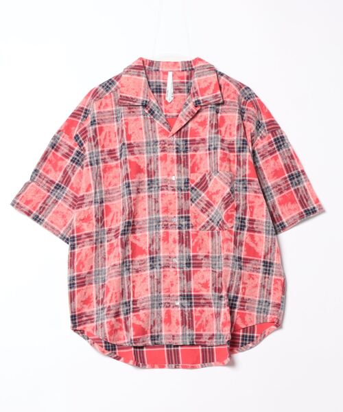 THISIS(ディスイズ)の「オープンカラーシャツ(シャツ/ブラウス・メンズ・チャコールグレー/ブルー/レッド・MEDIUM/LARGE/X-LARGE)」の5枚目の写真