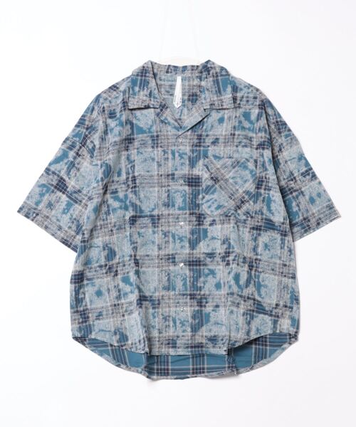 THISIS(ディスイズ)の「オープンカラーシャツ(シャツ/ブラウス・メンズ・チャコールグレー/ブルー/レッド・MEDIUM/LARGE/X-LARGE)」の6枚目の写真