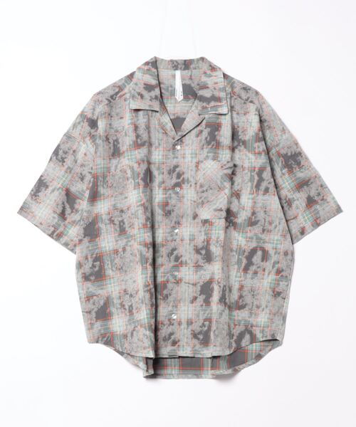 THISIS(ディスイズ)の「オープンカラーシャツ(シャツ/ブラウス・メンズ・チャコールグレー/ブルー/レッド・MEDIUM/LARGE/X-LARGE)」の7枚目の写真