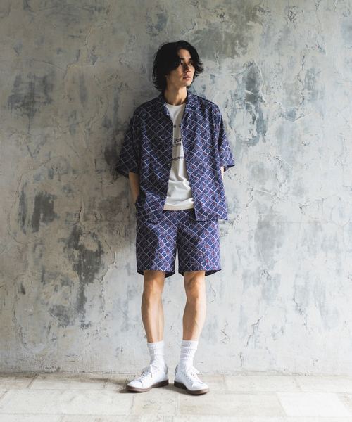 417 EDIFICE(フォーワンセブンエディフィス)の「PARIS AHUTHENTIC ショーツ(その他パンツ・メンズ・ブラウン/グリーン/ブルー系その他/オレンジ系その他・MEDIUM/LARGE)」の5枚目の写真