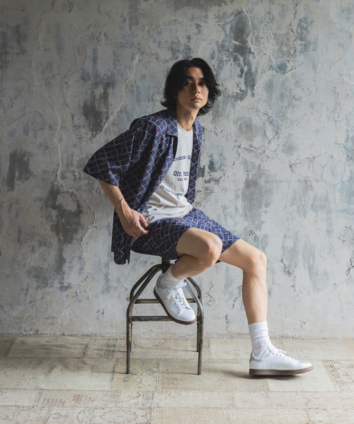 417 EDIFICE(フォーワンセブンエディフィス)の「PARIS AHUTHENTIC ショーツ(その他パンツ・メンズ・ブラウン/グリーン/ブルー系その他/オレンジ系その他・MEDIUM/LARGE)」の7枚目の写真