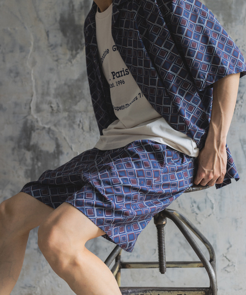 417 EDIFICE(フォーワンセブンエディフィス)の「PARIS AHUTHENTIC ショーツ(その他パンツ・メンズ・ブラウン/グリーン/ブルー系その他/オレンジ系その他・MEDIUM/LARGE)」の8枚目の写真