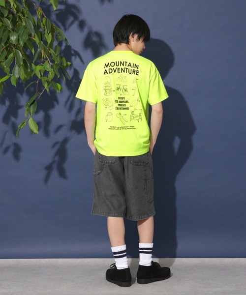 PEN FIELD(ペンフィールド)の「【Penfield】【防虫加工】バックアウトドアツールプリント半袖Tシャツ(Tシャツ/カットソー・キッズ・カーキ/ホワイト/イエロー・140cm/170cm/160cm/150cm)」の4枚目の写真